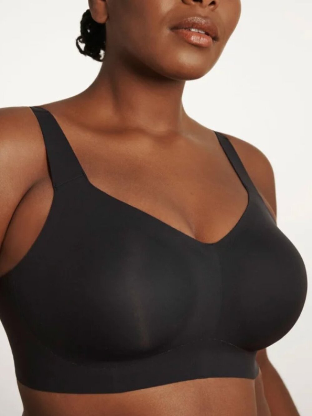Evelyn & Bobbie Beyond Seamless Wirefree Bra Black Medium
